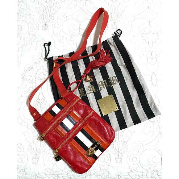 L.A.M.B. Handbags - L.A.M.B. Rhyme Crossbody Bag in Poppy